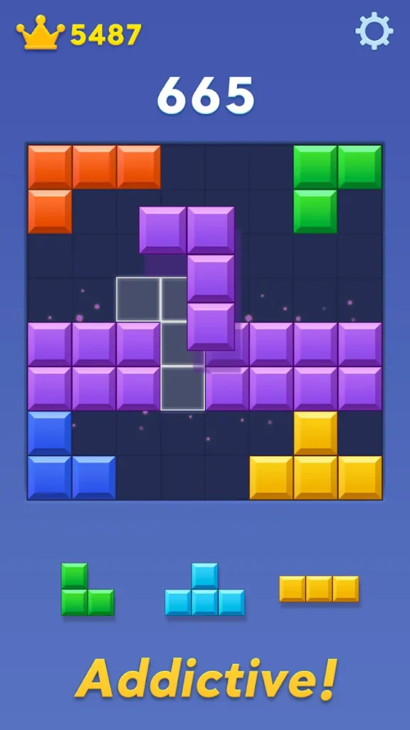 Block blast solver